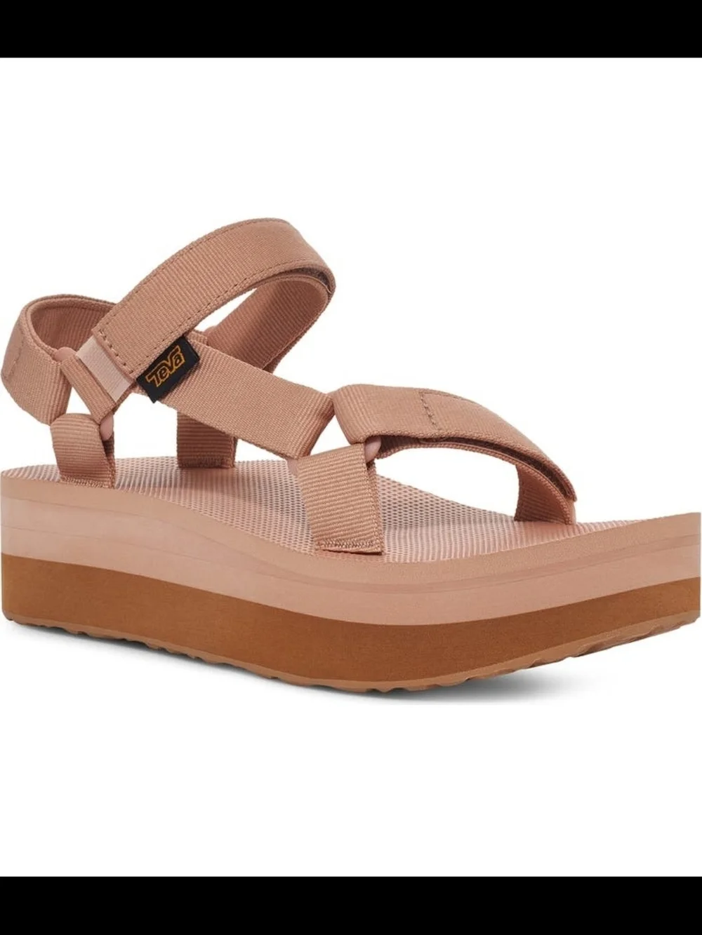 Teva Women's Platform Sandal in Rose Tan